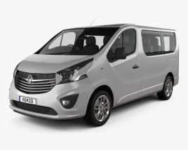 Vauxhall Vivaro Passenger Van L1H1 2017 3D model