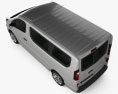 Vauxhall Vivaro Passenger Van L1H1 2017 3D-Modell Draufsicht