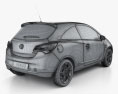 Vauxhall Corsa (E) трехдверный 2017 3D модель