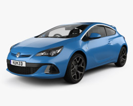 Vauxhall Astra VXR 2015 3D模型