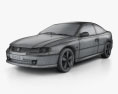 Vauxhall Monaro 2006 3D модель wire render