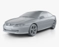 Vauxhall Monaro 2006 3D-Modell clay render