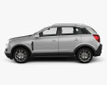 Vauxhall Antara 2016 3d model side view