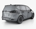 Vauxhall Zafira (C) Tourer 2019 3Dモデル