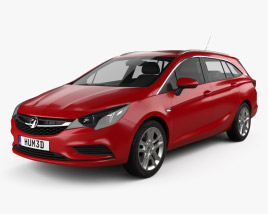 Vauxhall Astra (K) Sports Tourer Design 2019 3D model