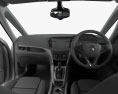 Vauxhall Zafira (C) Tourer mit Innenraum 2016 3D-Modell dashboard