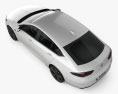 Vauxhall Insignia Grand Sport 2020 3D-Modell Draufsicht