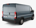Vauxhall Movano 패널 밴 L1H1 2024 3D 모델  back view