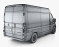 Vauxhall Movano Panel Van L2H2 2024 3D модель