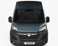 Vauxhall Movano 패널 밴 L2H2 2024 3D 모델  front view