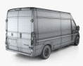 Vauxhall Movano Kastenwagen L3H2 2024 3D-Modell