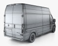 Vauxhall Movano 厢式货车 L3H3 2024 3D模型