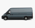 Vauxhall Movano 패널 밴 L4H2 2024 3D 모델  side view