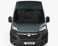 Vauxhall Movano 패널 밴 L4H2 2024 3D 모델  front view