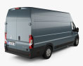 Vauxhall Movano 패널 밴 L4H3 2024 3D 모델  back view