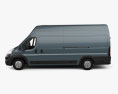 Vauxhall Movano 厢式货车 L4H3 2024 3D模型 侧视图