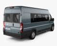 Vauxhall Movano Passenger Van L4H2 2024 3D模型 后视图