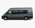 Vauxhall Movano Passenger Van L4H2 2024 3D模型 侧视图