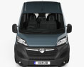 Vauxhall Movano Passenger Van L4H2 2024 3D模型 正面图