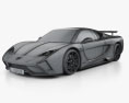 Vencer Sarthe 2016 3Dモデル wire render