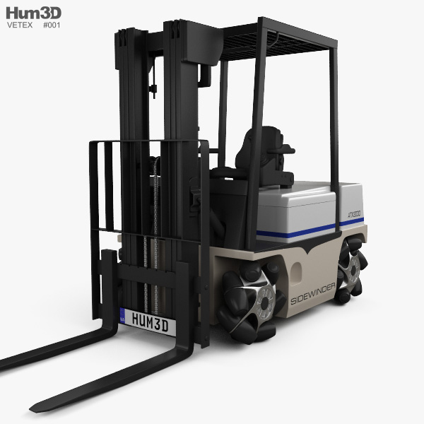 Vetex Sidewinder ATX 3000 Forklift 2014 3D model