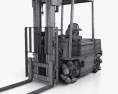 Vetex Sidewinder ATX 3000 Forklift 2014 3d model wire render