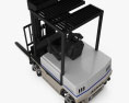 Vetex Sidewinder ATX 3000 Gabelstapler 2014 3D-Modell Draufsicht