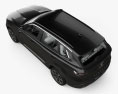 VinFast LUX SA2-0 Turbo HQインテリアと 2023 3Dモデル top view