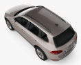 Volkswagen Touareg гібрид 2013 3D модель top view