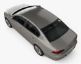 Volkswagen Passat 2012 3D模型 顶视图