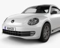 Volkswagen Beetle 2014 3d model