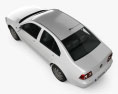 Volkswagen Bora Classic 2011 3d model top view