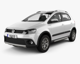 Volkswagen CrossFox 2014 3D model