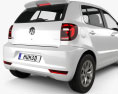 Volkswagen Fox 5ドア 2014 3Dモデル