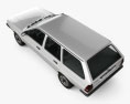 Volkswagen Passat (B2) variant 1981 3Dモデル top view