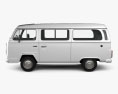 Volkswagen Kombi (T2) 2014 3D-Modell Seitenansicht