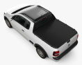 Volkswagen Saveiro 2014 3D模型 顶视图