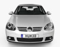 Volkswagen Golf Mk5 5-Türer 2009 3D-Modell Vorderansicht