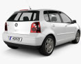 Volkswagen Polo Mk4 5ドア 2009 3Dモデル
