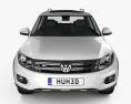 Volkswagen Tiguan Track & Style R-Line US 2014 Modelo 3D vista frontal