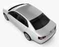 Volkswagen Jetta (A5) 2010 3D模型 顶视图