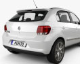 Volkswagen Gol 2015 Modèle 3d