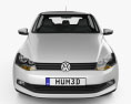 Volkswagen Gol 2015 Modèle 3d vue frontale