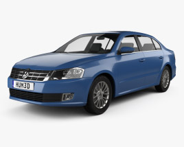 3D model of Volkswagen Lavida 2015