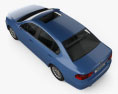Volkswagen Lavida 2015 3D-Modell Draufsicht