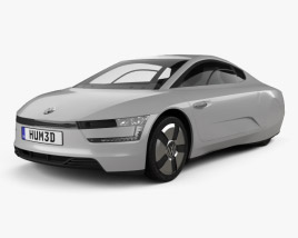 3D model of Volkswagen XL1 2016