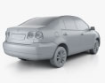 Volkswagen Polo Vivo セダン 2014 3Dモデル