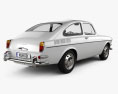Volkswagen Type 3 (1600) fastback 1965 3D 모델  back view