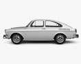 Volkswagen Type 3 (1600) fastback 1965 3D模型 侧视图