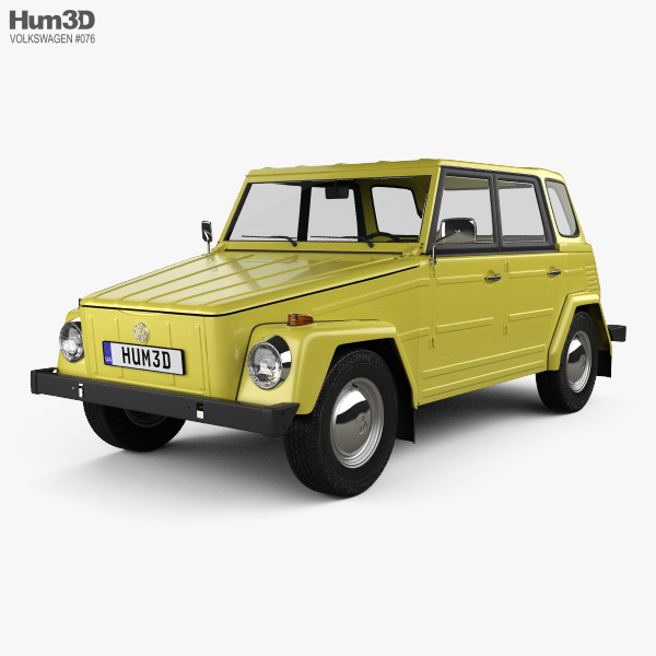 Volkswagen Type 181 1973 3D模型